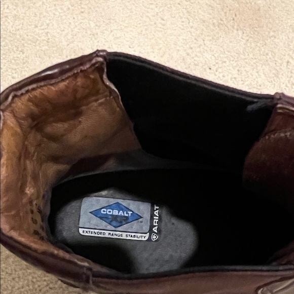 Ariat Devon Zip Paddock Boots in Wax Chocolate - Brown Leather - Picture 9 of 12